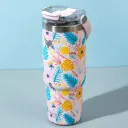 Sale Thermotrek ORCHID Stylish Floral Print Vacuum Insulated Tumbler – 900ml With Handle