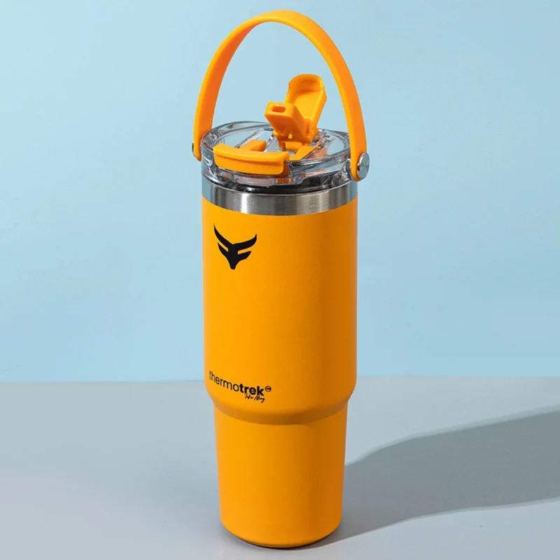 Thermotrek REVOLT Premium Vacuum Insulated Tumbler with Handle — 900ml