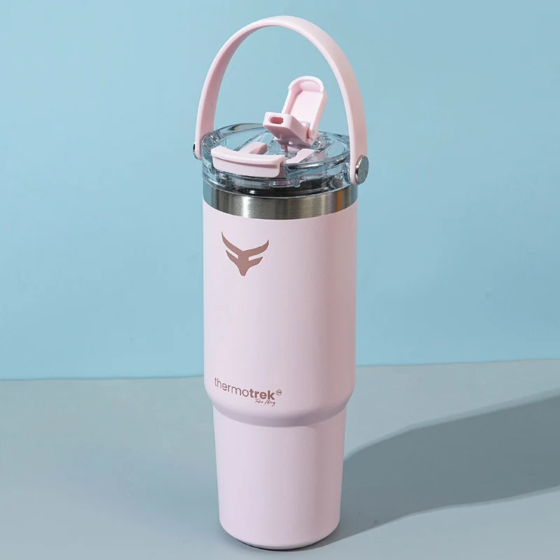 Thermotrek REVOLT Premium Vacuum Insulated Tumbler with Handle — 900ml