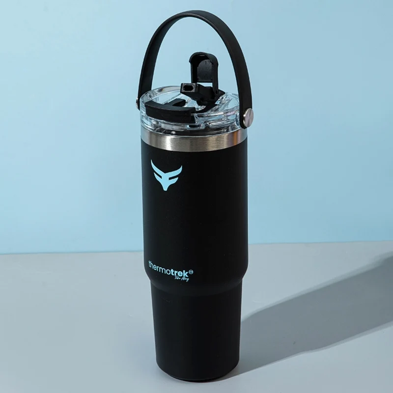 Thermotrek REVOLT Premium Vacuum Insulated Tumbler with Handle — 900ml