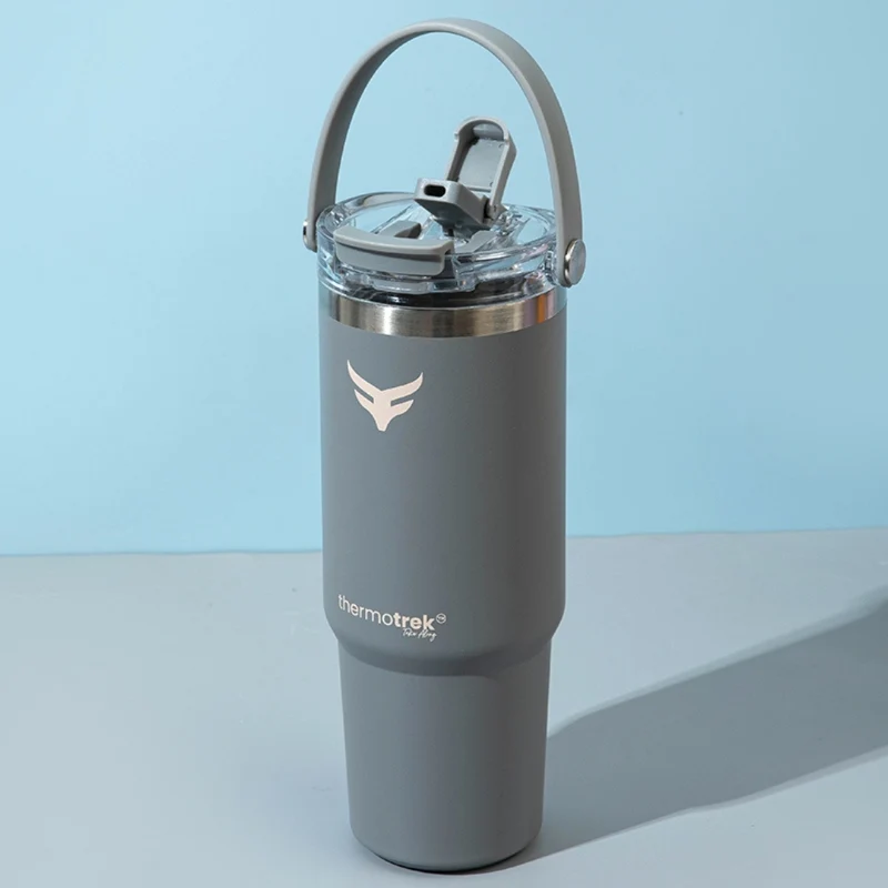 Thermotrek REVOLT Premium Vacuum Insulated Tumbler with Handle — 900ml