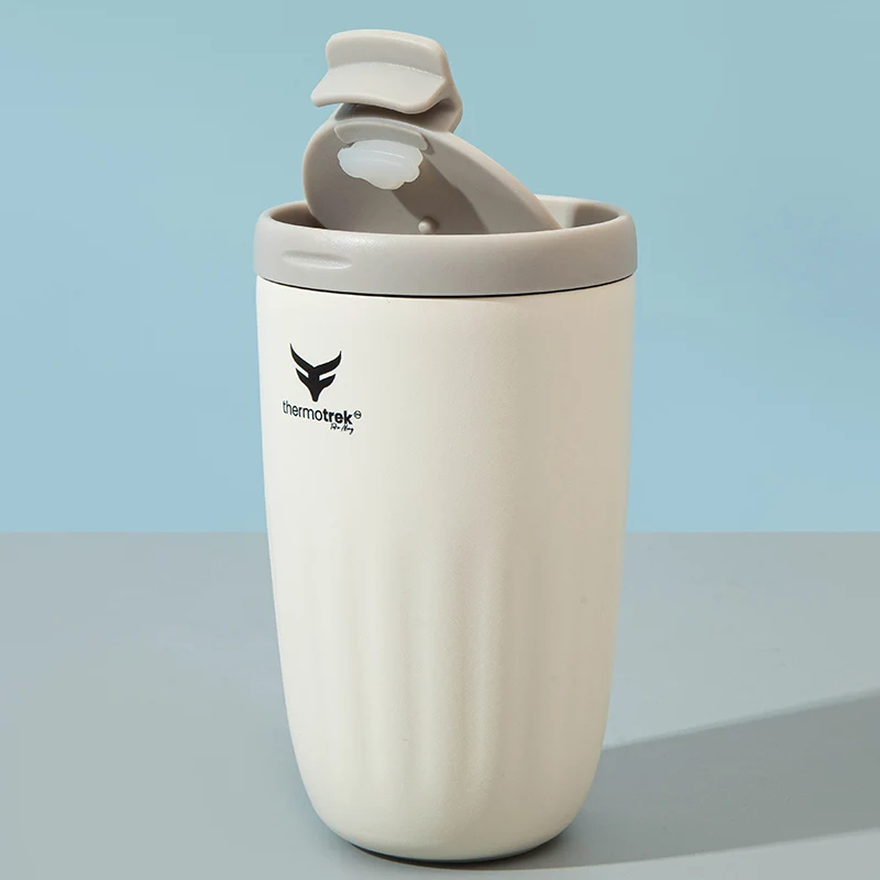 Thermotrek Stirling Vacuum Mug – 450ML (Desert Ivory)