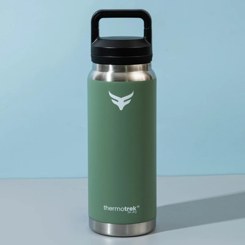 Thermotrek CRUISER Vacuum Flask – 800ml Water Bottle With Handle