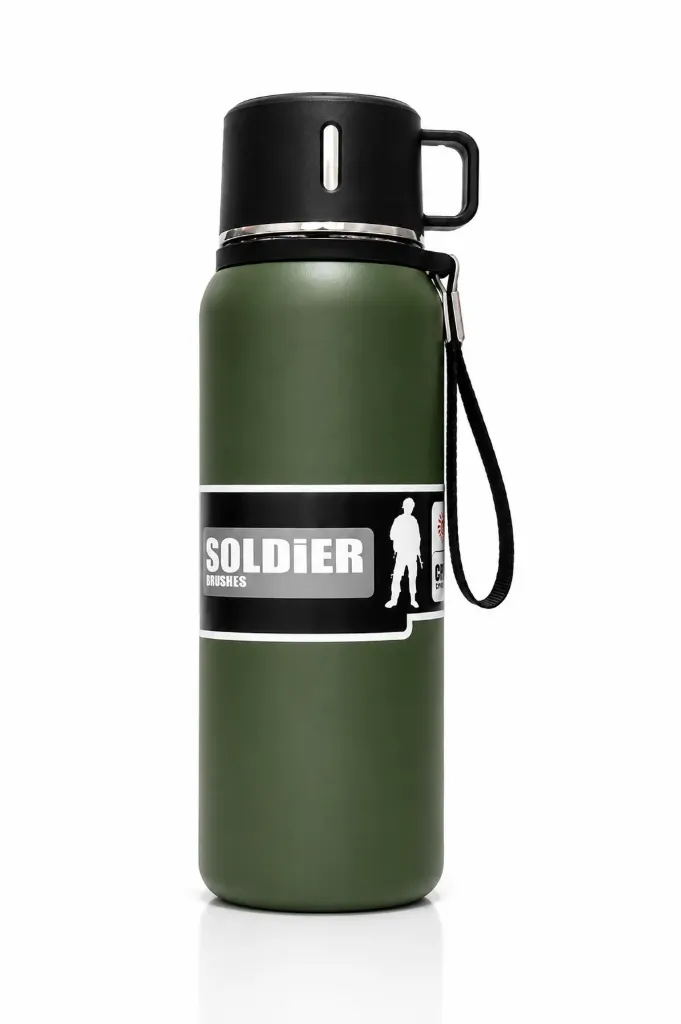 Double Stainless Steel Vacuum Bottle - 800ml