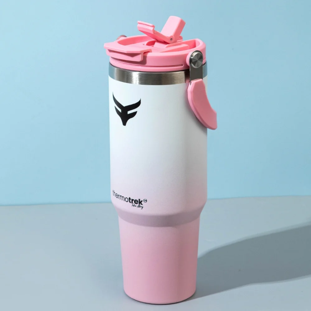 Thermotrek DYNASTY Premium Vacuum Insulated Tumbler with Handle — 1200ml